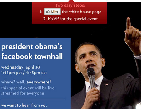 A.B.D Başkanı Barack Obama Facebook Konferans Salonunda